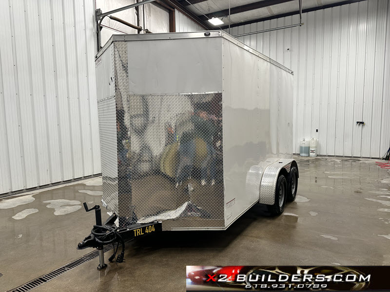 2023 Powerline Enclosed Cargo Trailer 7x12